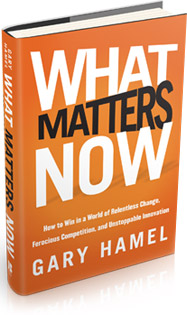 What Matters Now